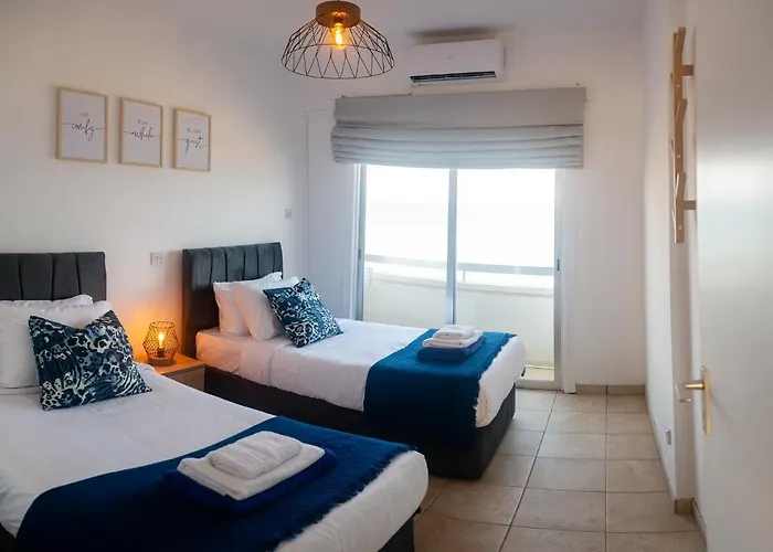 Quattro Beachfront Sea View Ap 53 Apartmán Larnaca
